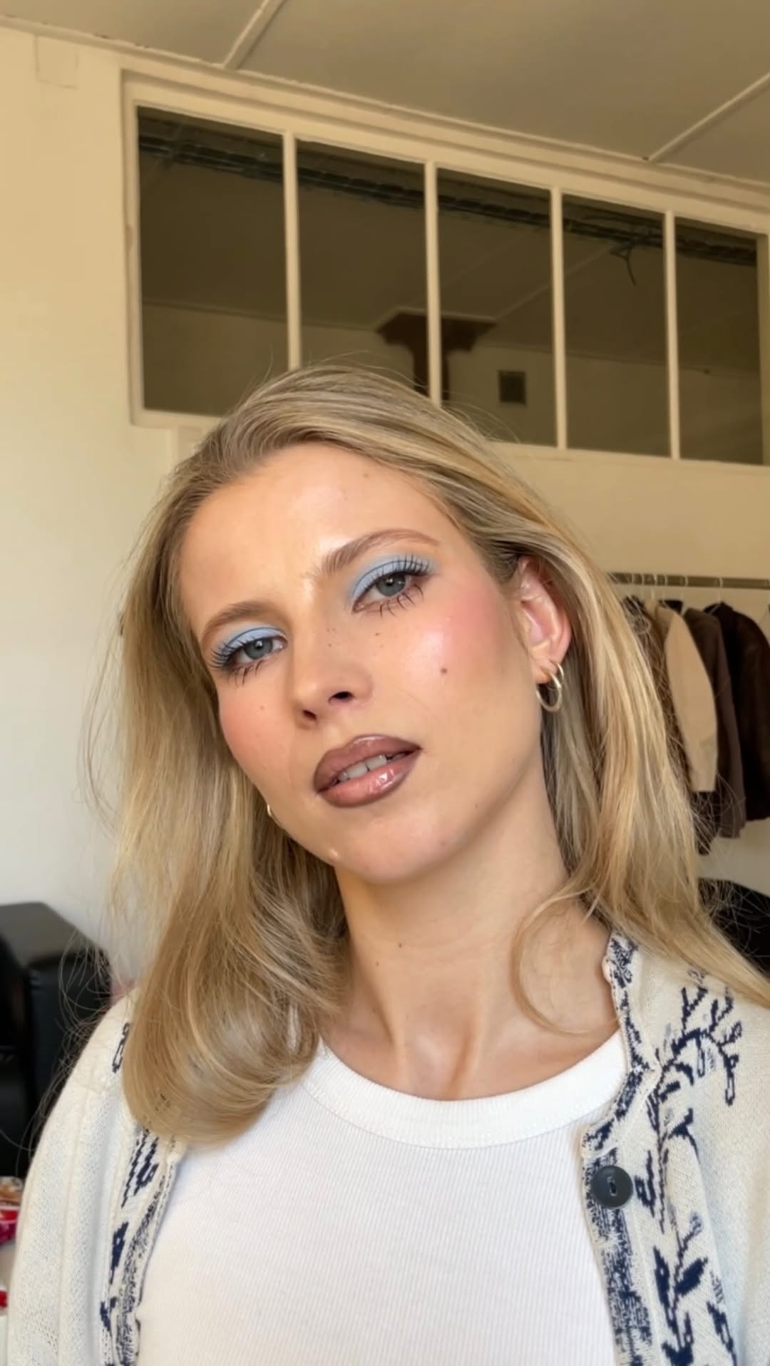 Ukázka práce – blond vlasy